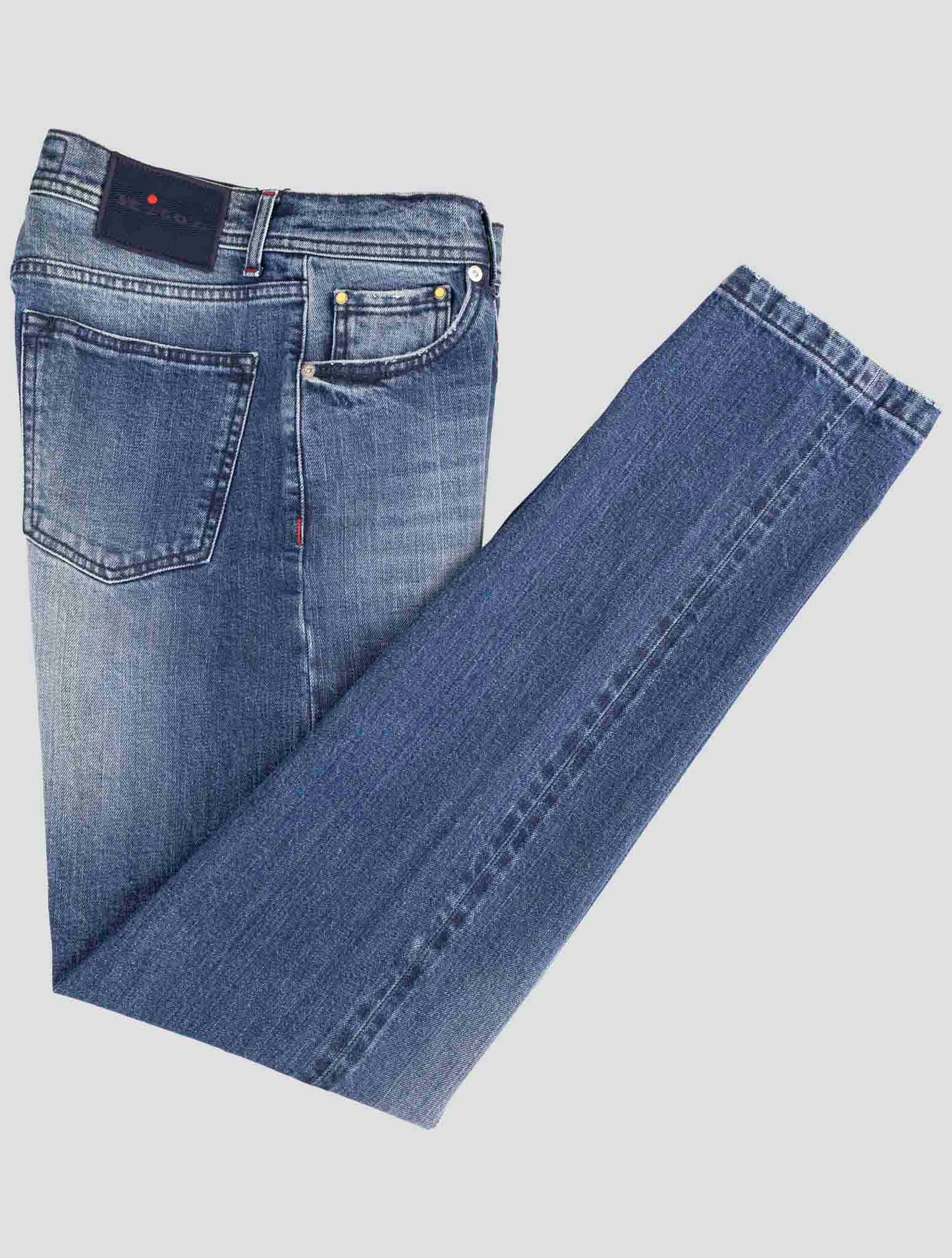 Kiton Denim Cotton Ea Jeans