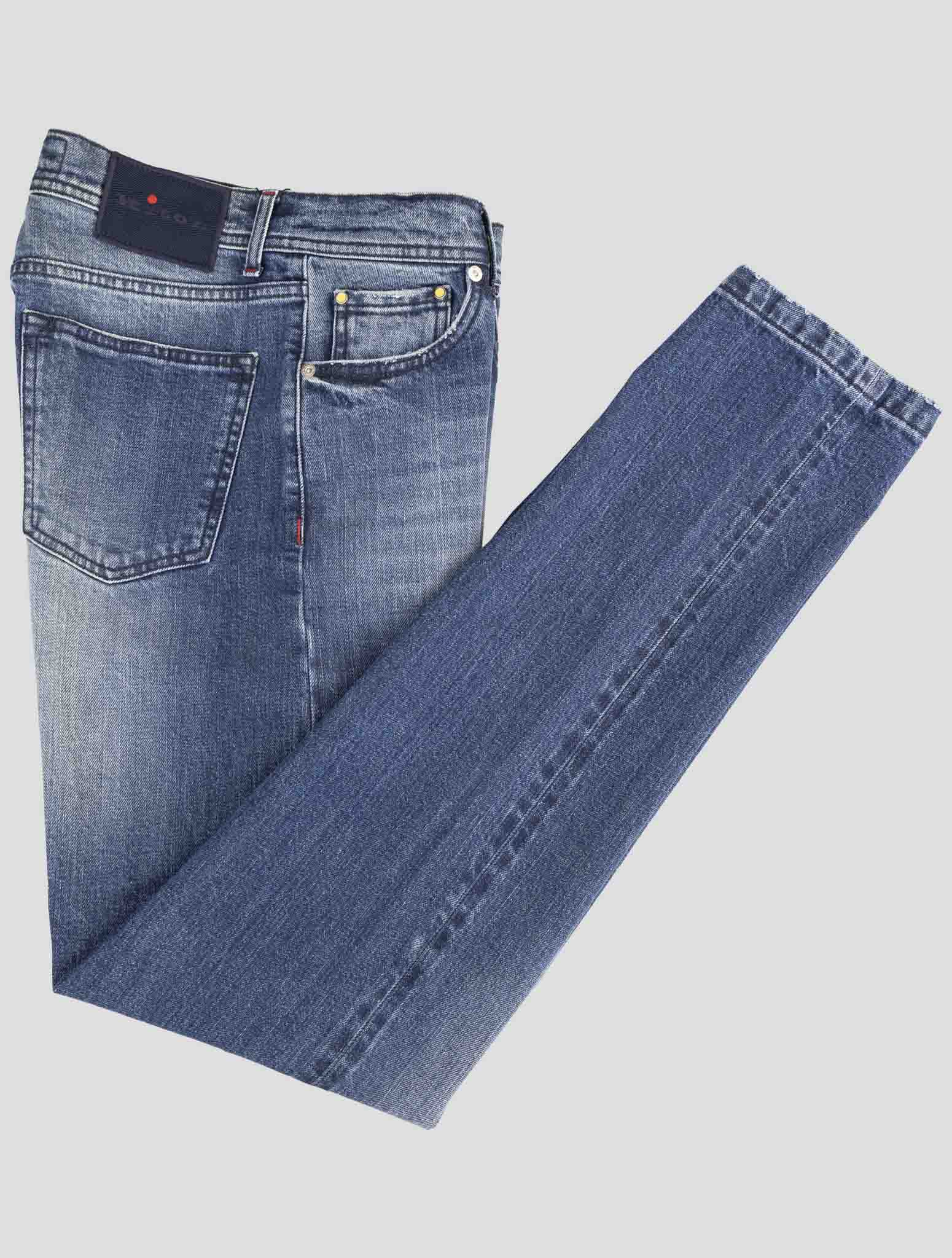 Kiton Denim Cotton Ea Jeans