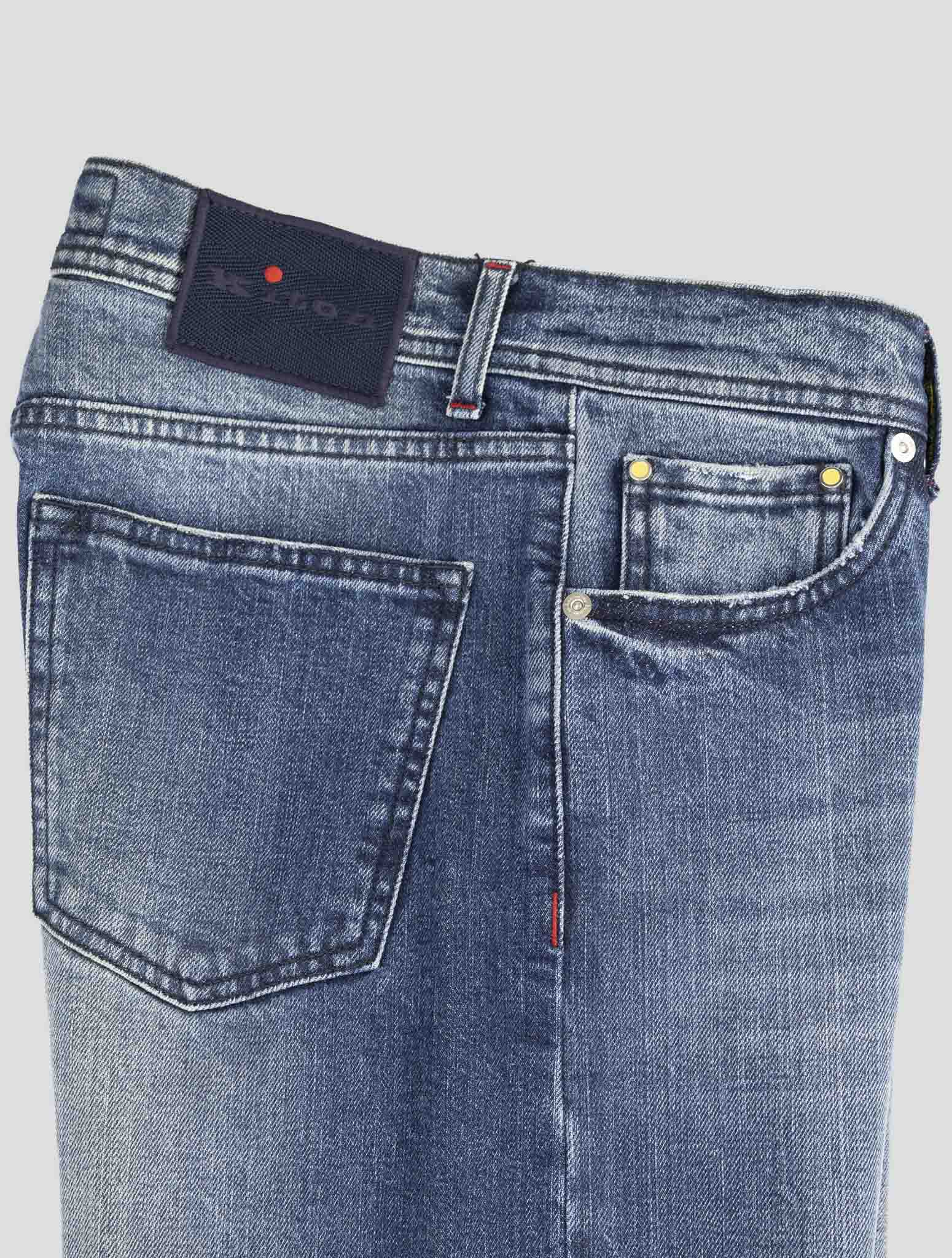 Kiton Denim Cotton Ea Jeans