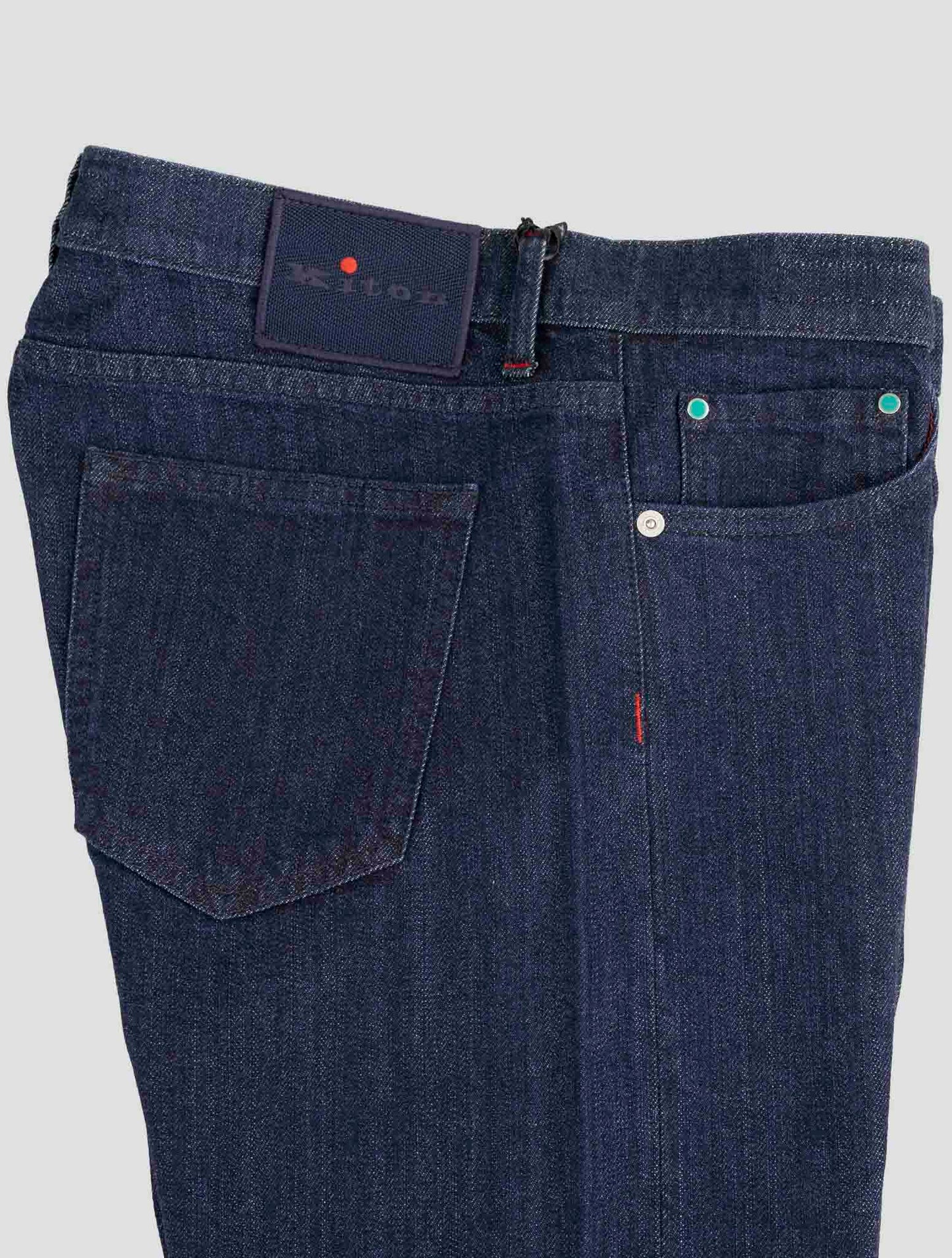 Kiton Denim Cotton Ea Jeans
