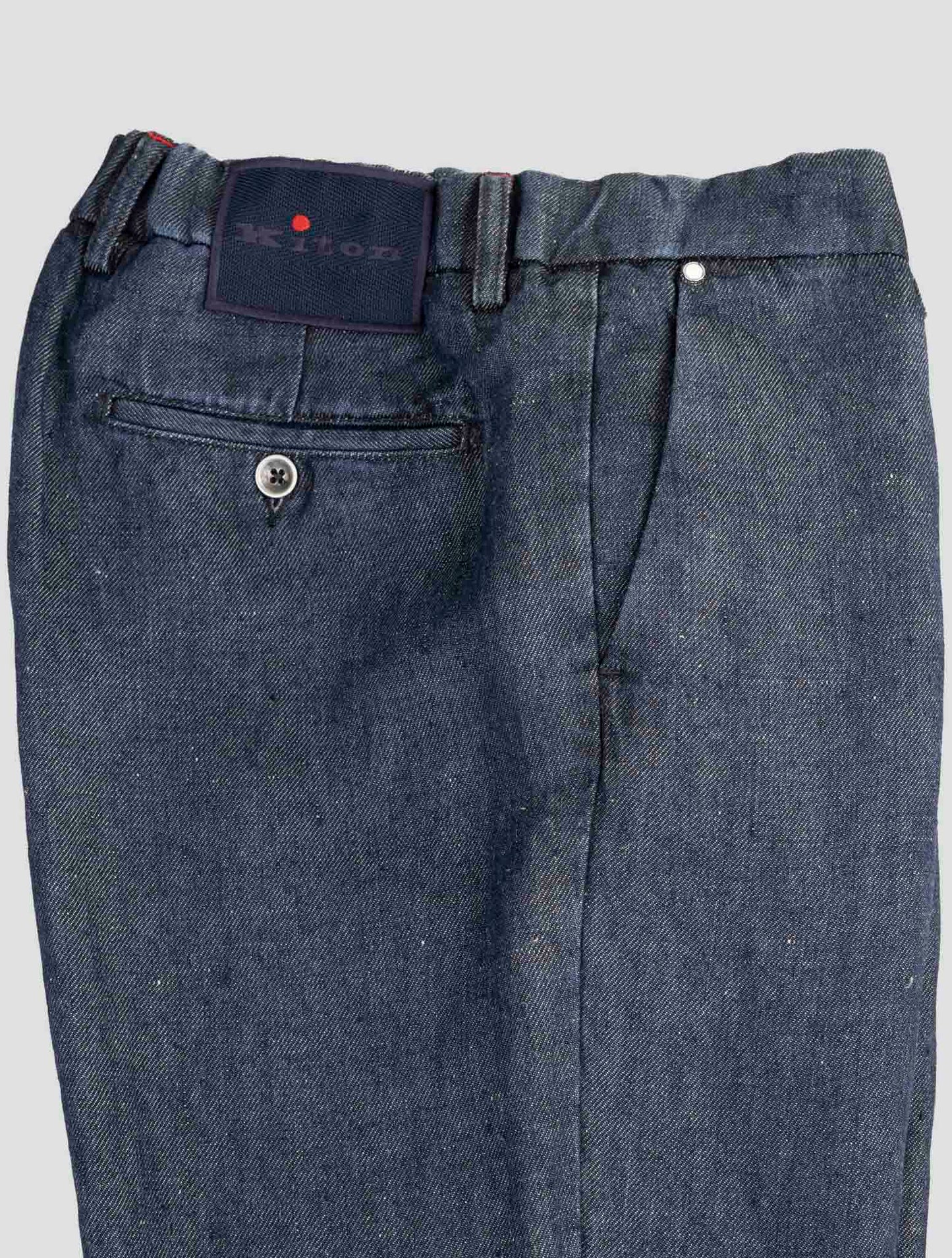 Kiton Denim Cotton Ea Pants