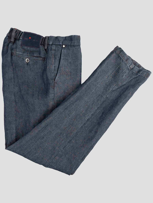 Kiton Denim Cotton Ea Pants