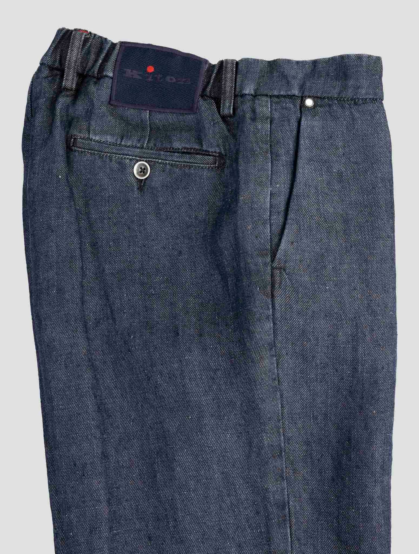 Kiton Denim Cotton Ea Pants