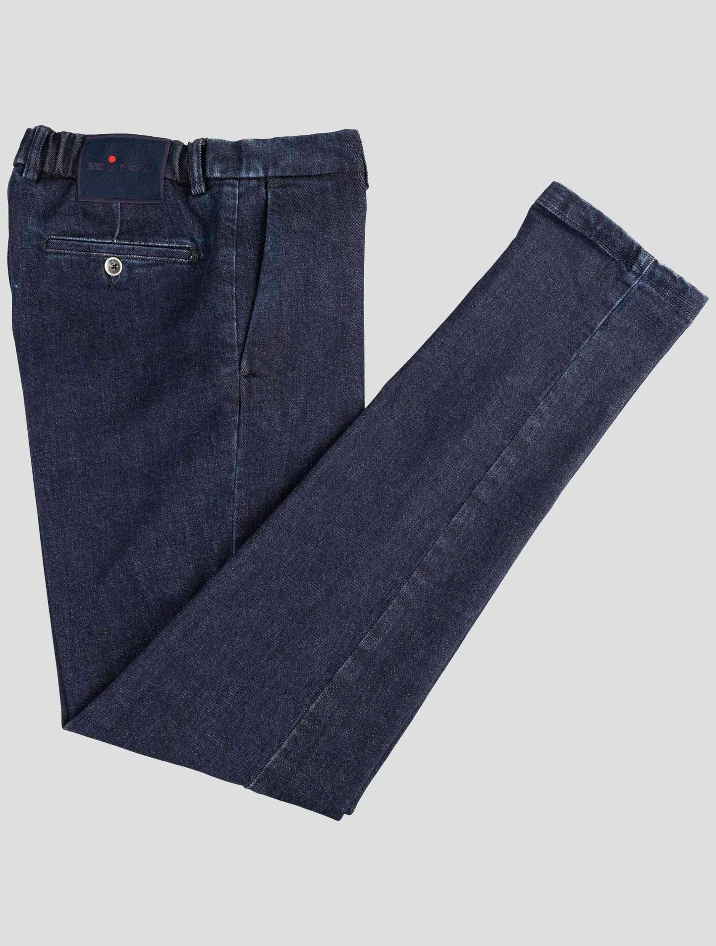 Kiton Denim Cotton Cashmere Ea Pants