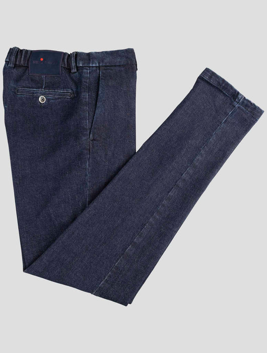 Kiton Denim Cotton Cashmere Ea Pants