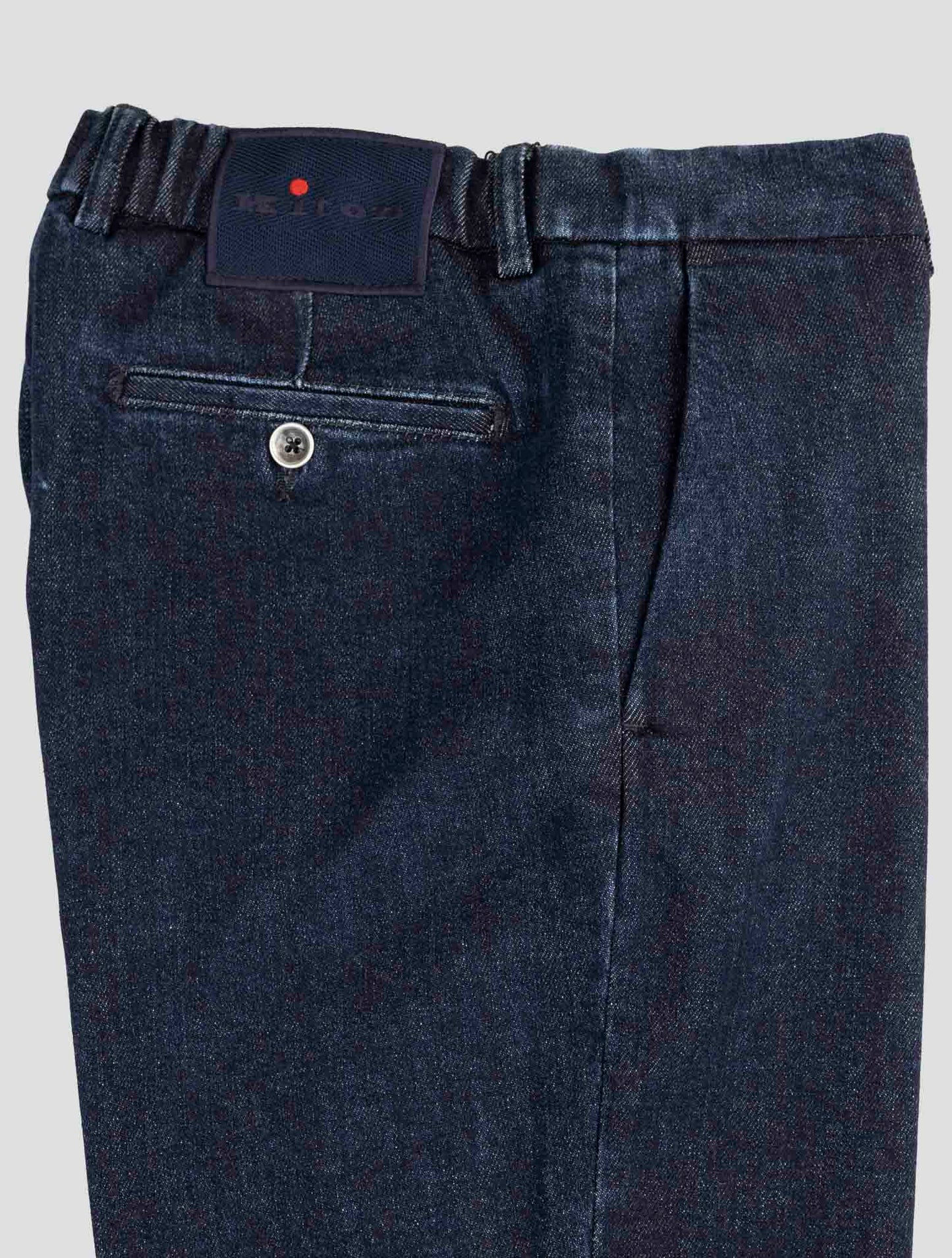 Kiton Denim Cotton Cashmere Ea Pants
