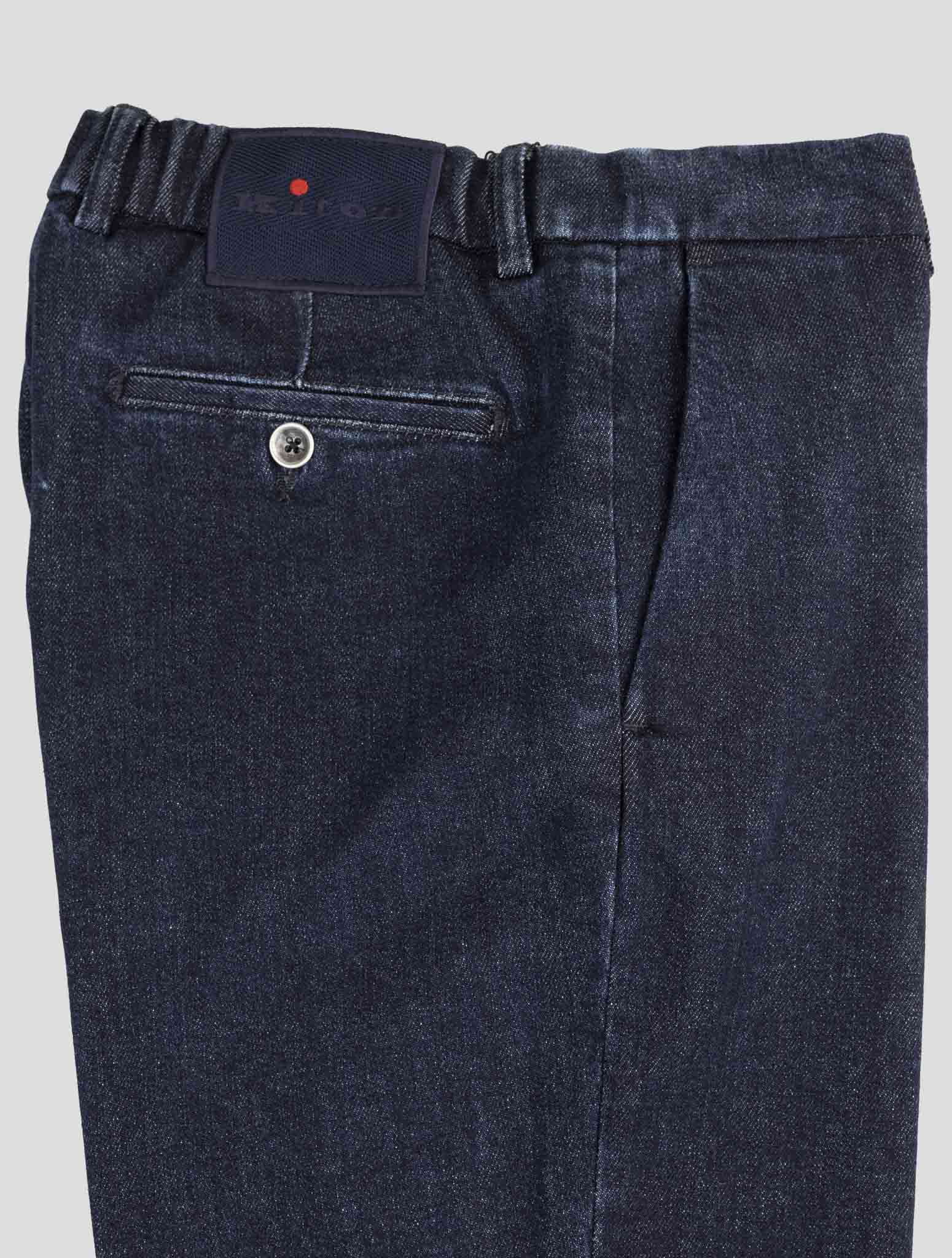 Kiton Denim Cotton Cashmere Ea Pants