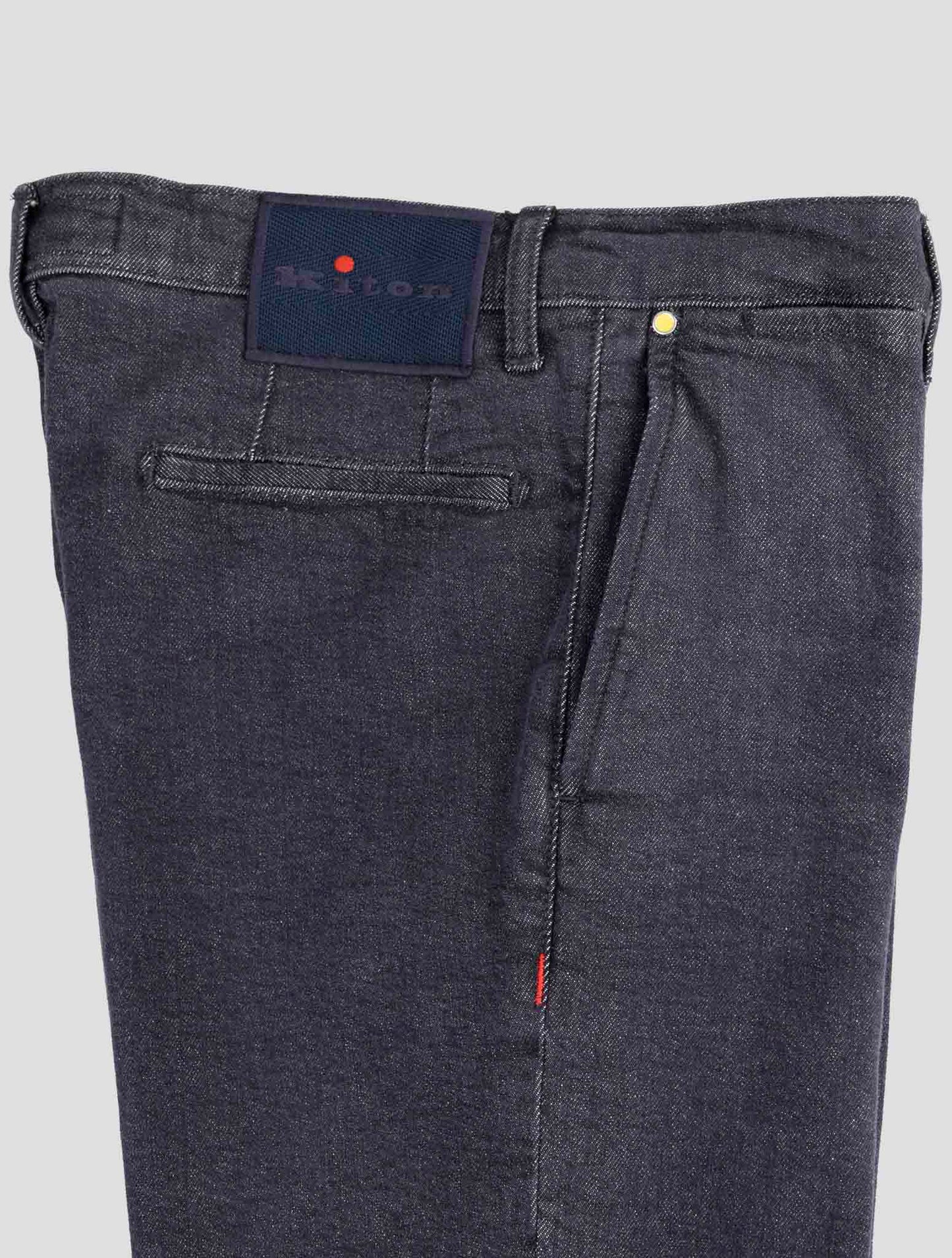 Kiton Denim Cotton Ea Pants