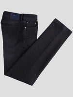 Kiton Dark Blue Cotton Pl Ea Jeans