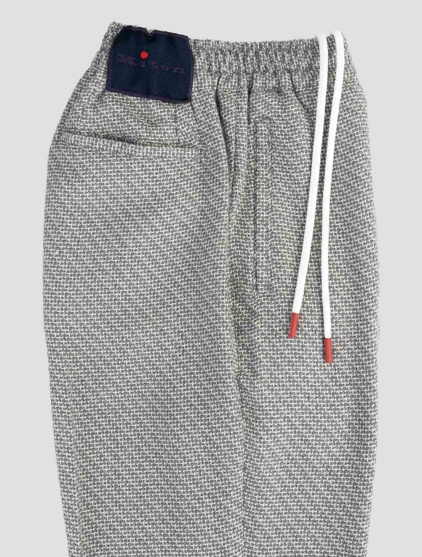 Kiton Gray Cashmere Pants