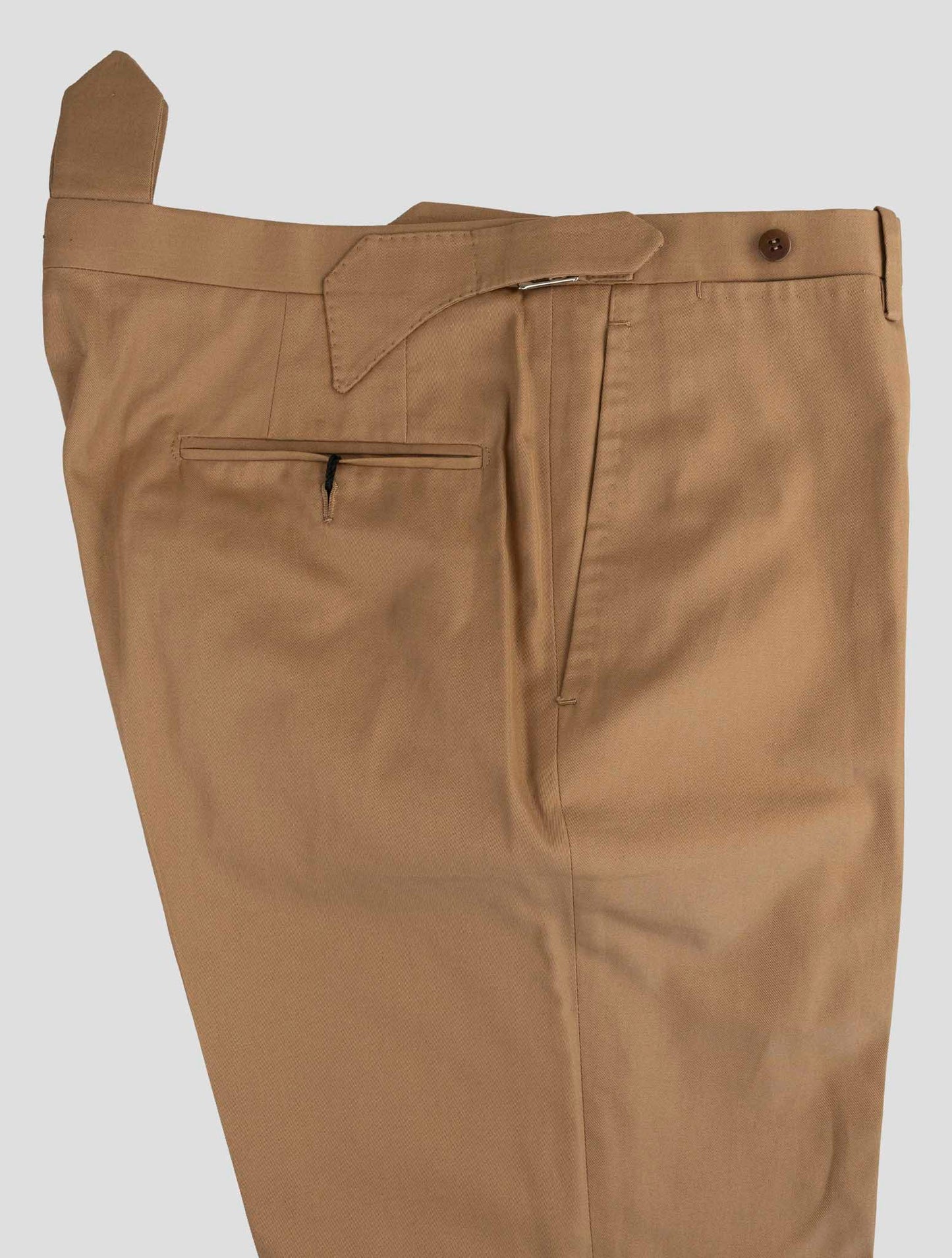 Kiton Brown Cotton Pants