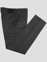 Kiton Gray Virgin Wool Super 140's Dress Pants