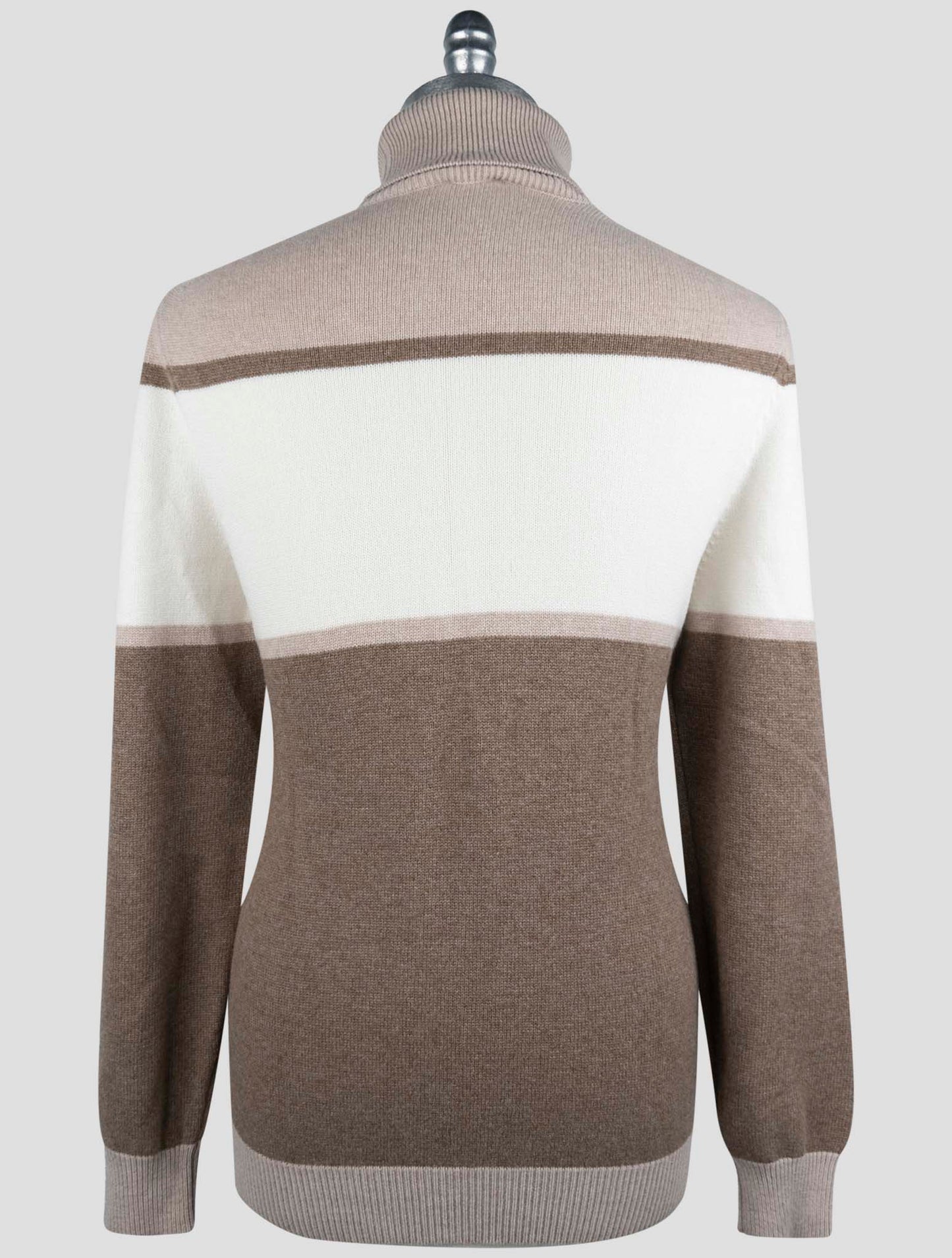 Kiton Multicolor Cashmere Sweater Turtleneck