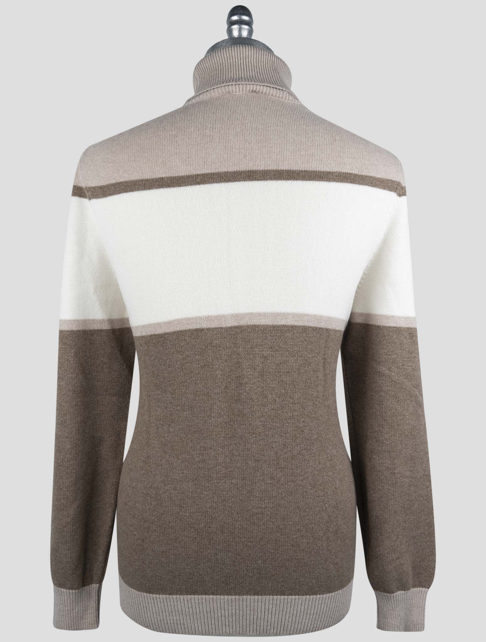 Kiton Multicolor Cashmere Sweater Turtleneck