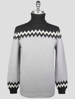 Kiton Multicolor Cashmere Sweater Turtleneck