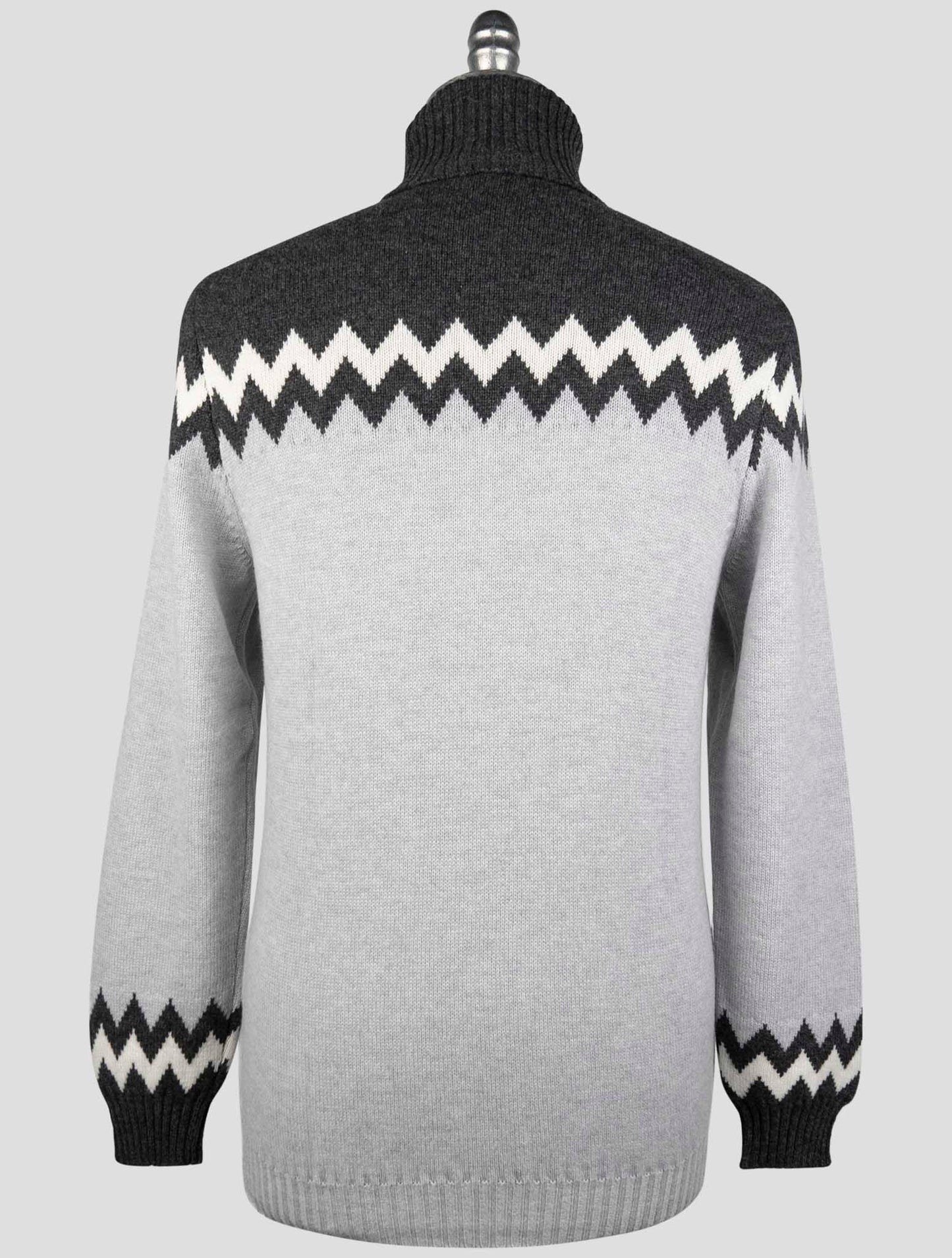 Kiton Multicolor Cashmere Sweater Turtleneck