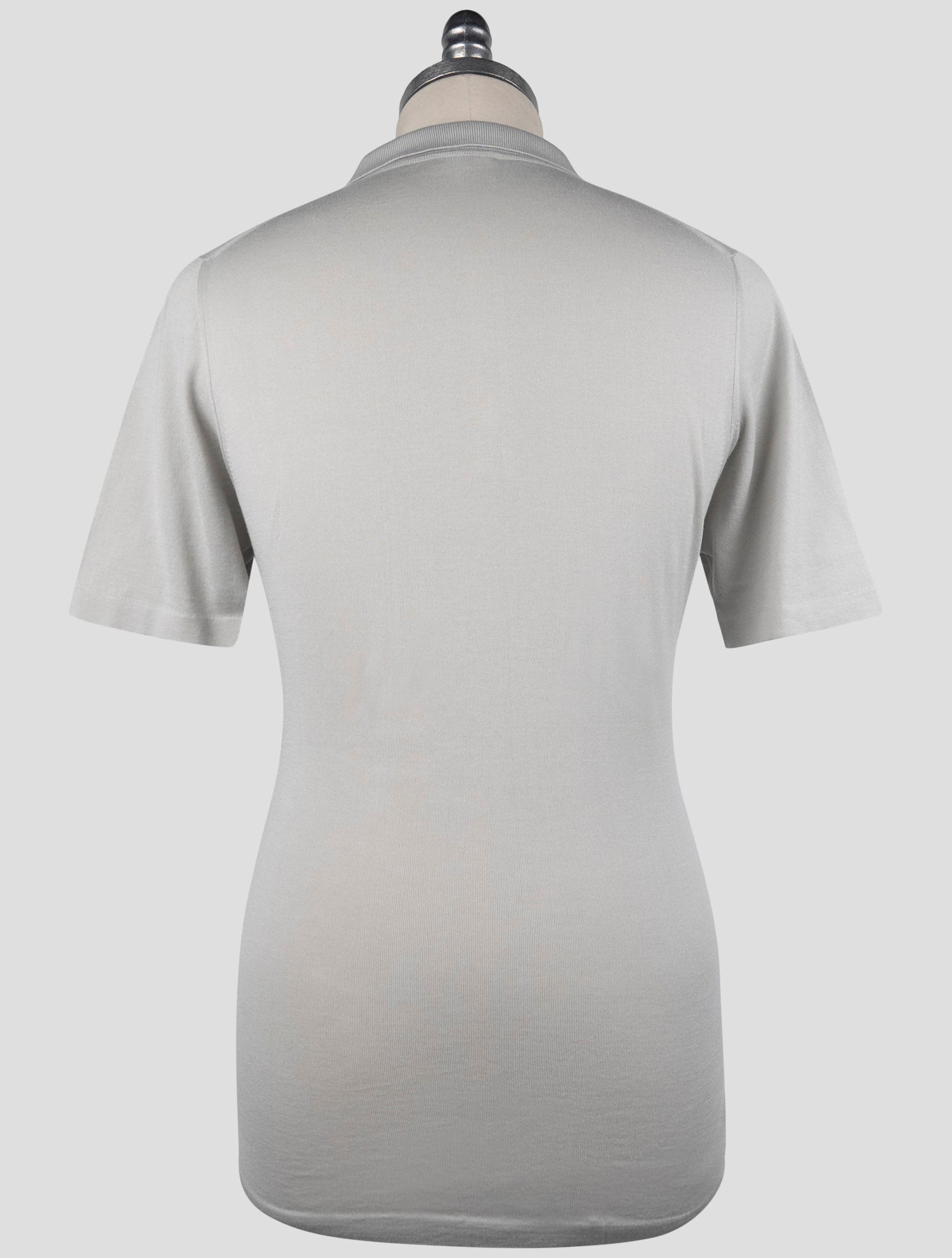Kiton Gray Cotton Polo