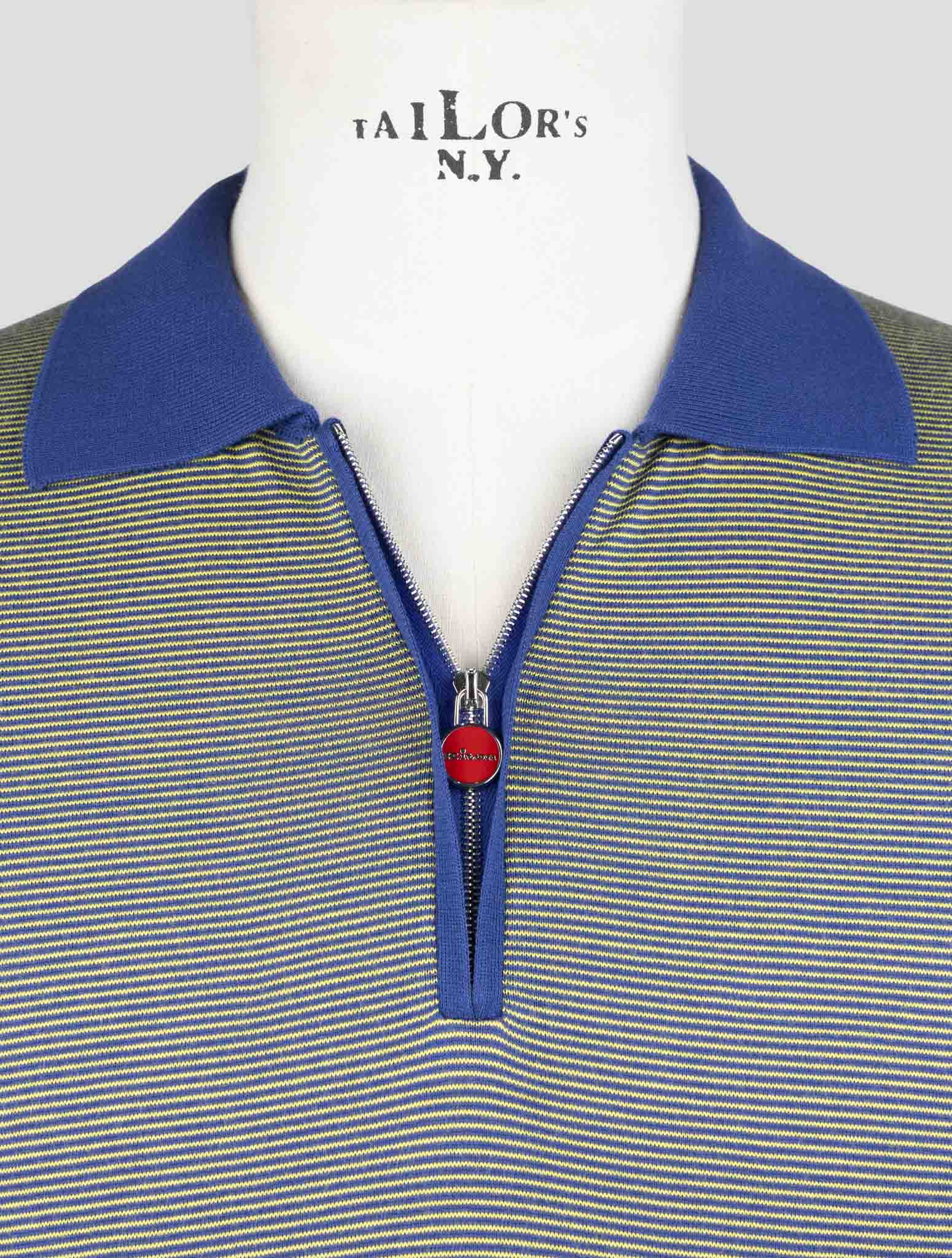 Kiton Multiclor Cotton Polo
