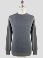 Kiton Multicolor Cashmere Silk Sweater Crewneck