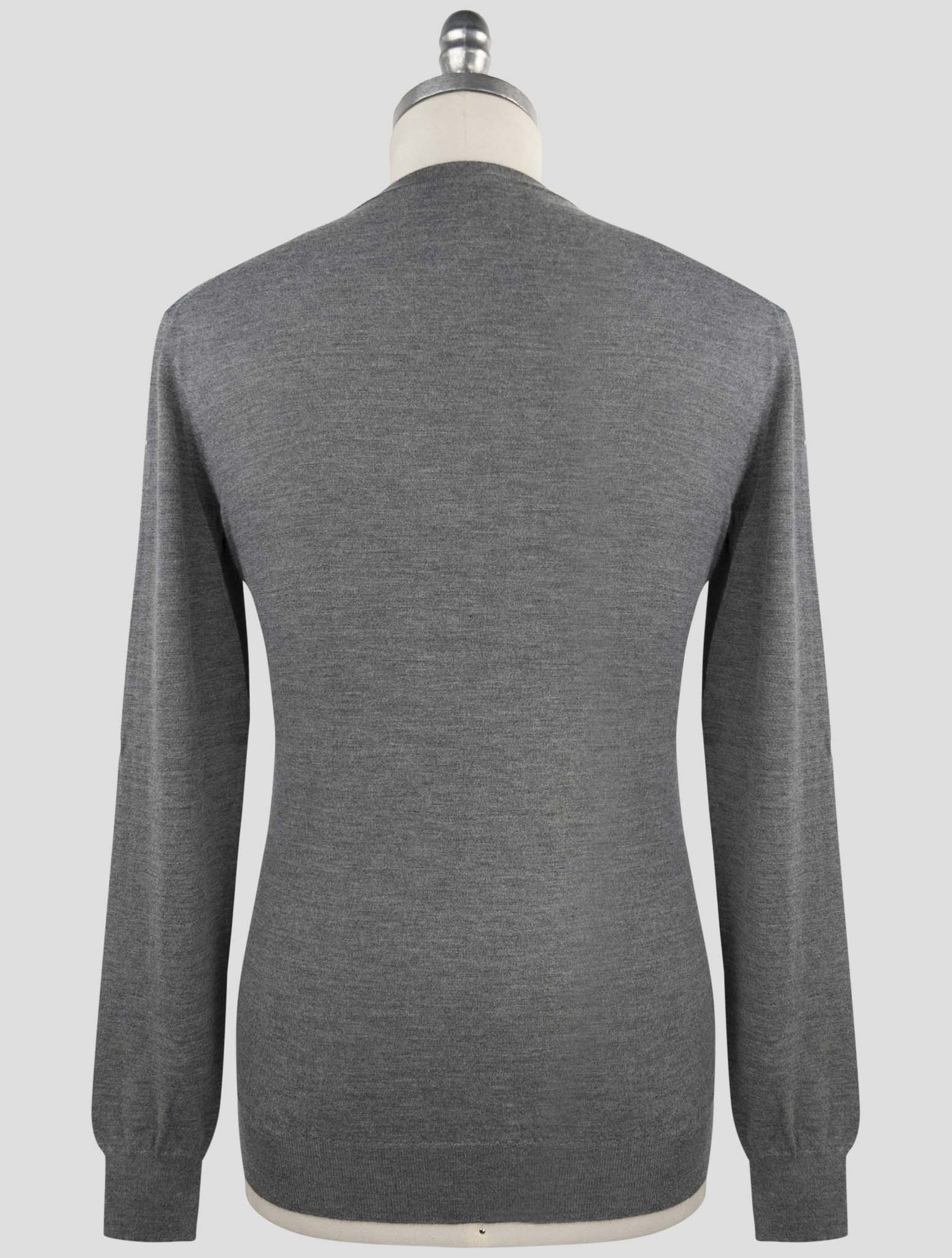 Kiton Multicolor Cashmere Silk Sweater Crewneck