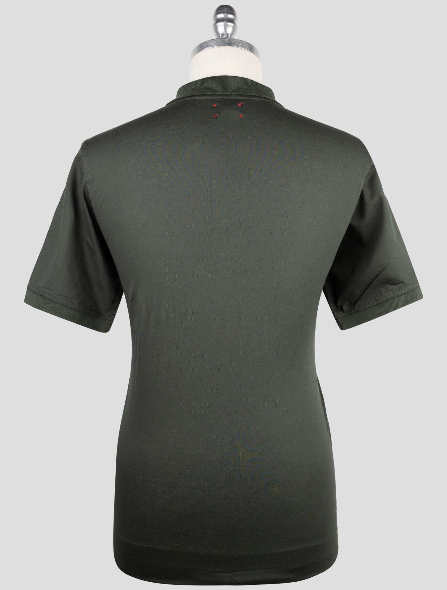 Kiton Green Cotton Polo