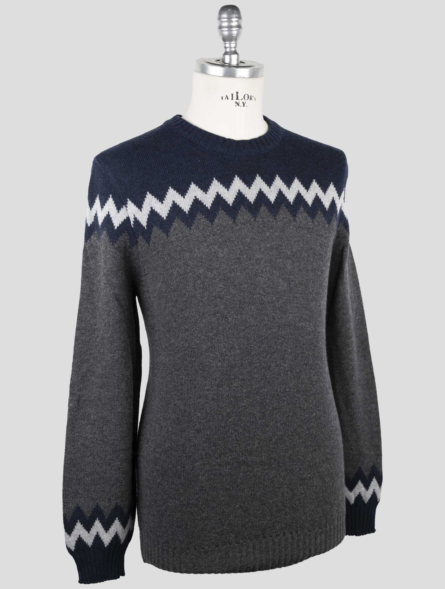 Kiton Multicolor Cashmere Sweater Crewneck
