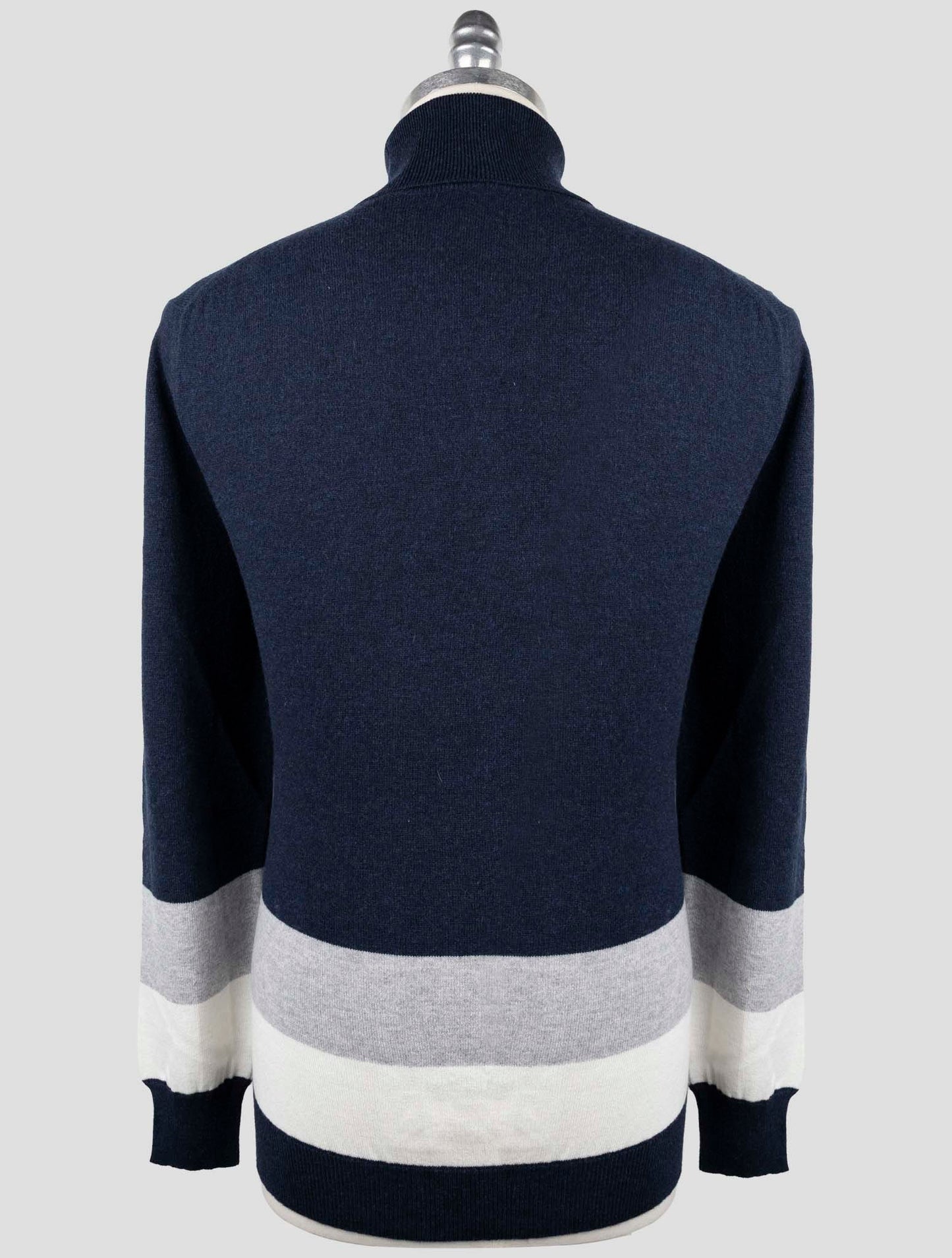 Kiton Multicolor Cashmere Sweater Turtleneck