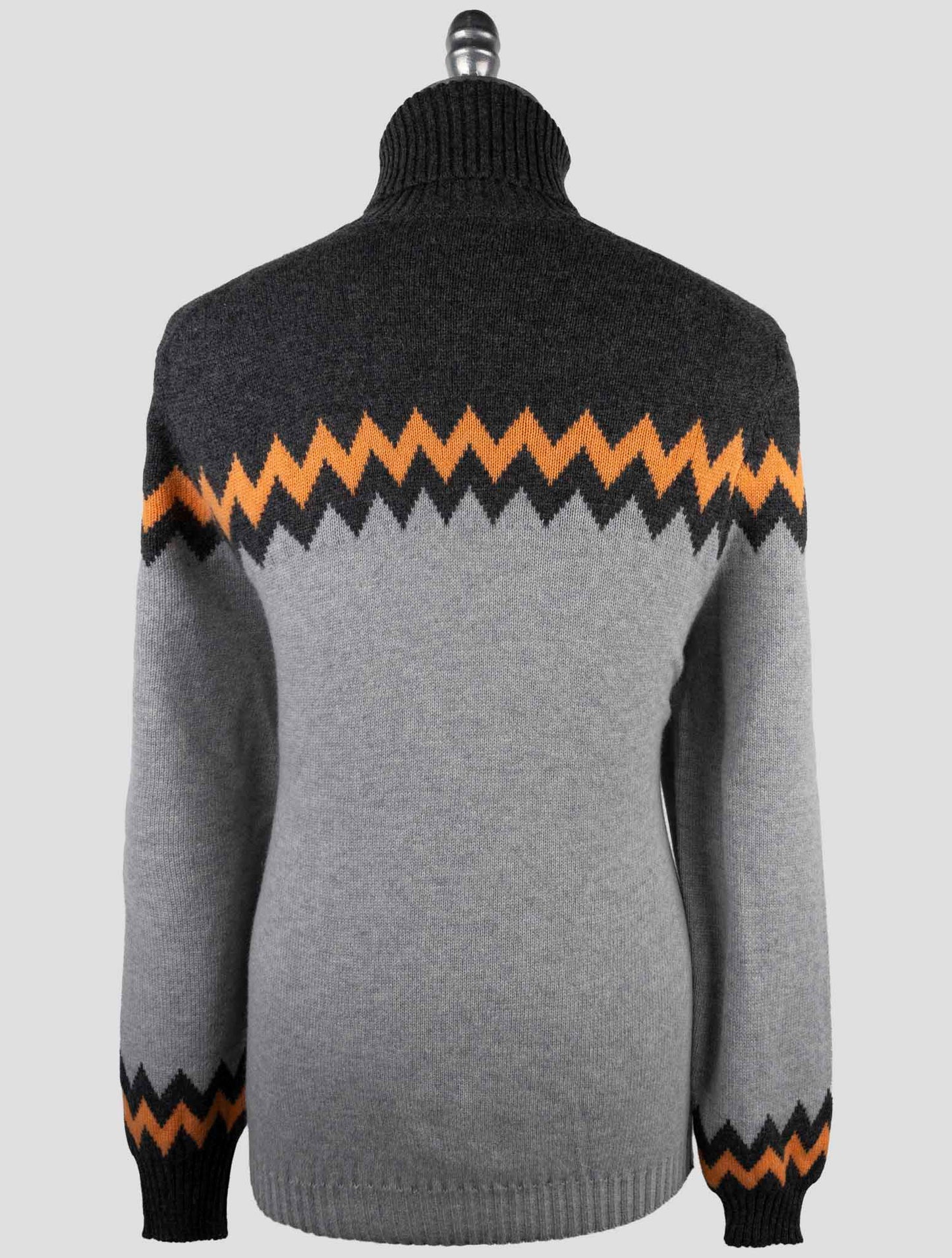 Kiton Multicolor Cashmere Sweater Turtleneck
