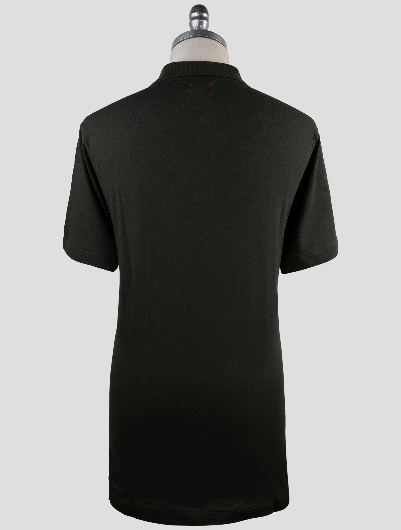 Kiton Green Cotton Polo
