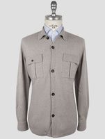 Kiton Gray Cashmere Sweater Cardigan