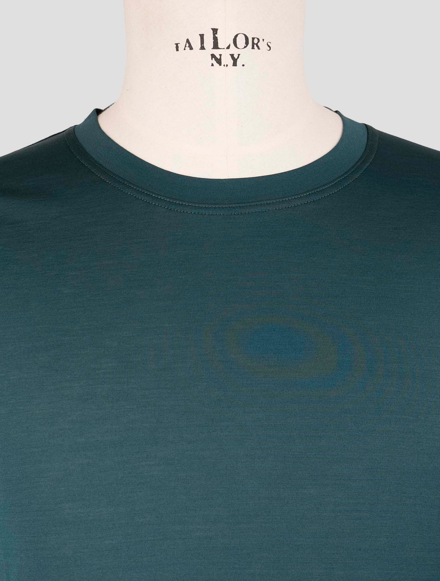 Kiton Green Cotton T-Shirt