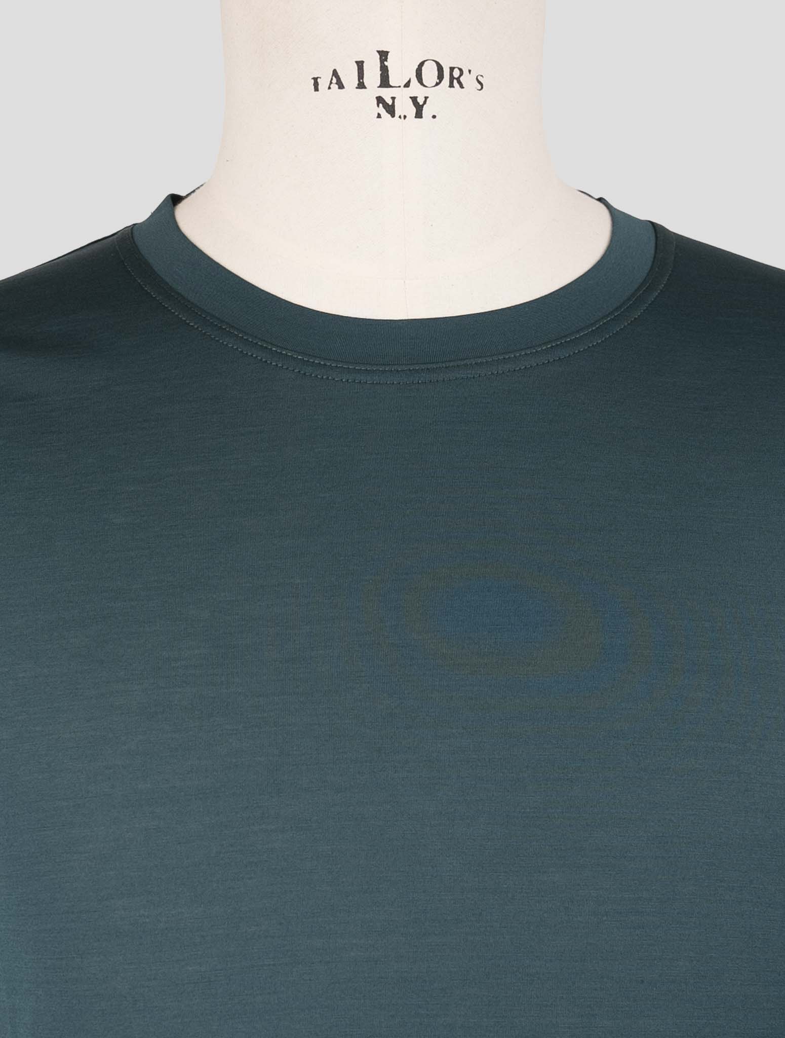 Kiton Green Cotton T-Shirt