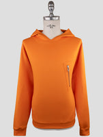 Kiton Orange Pl Ea Special Edition Plus One Sweater Hoodie
