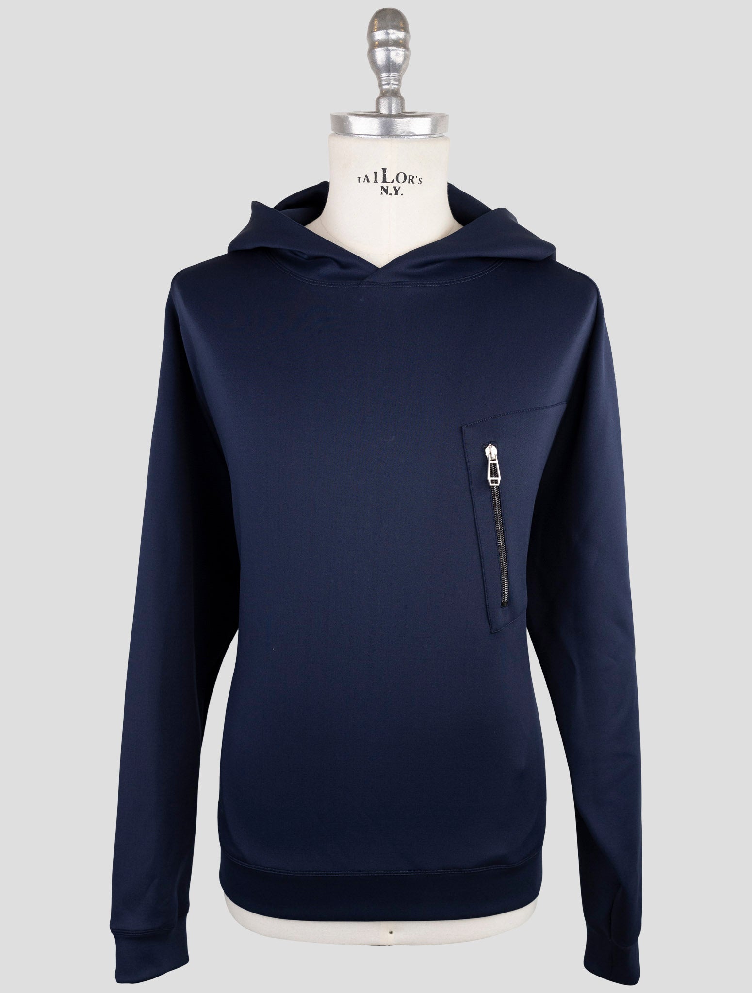 Kiton Blue Pl Ea Special Edition Plus One Sweater Hoodie