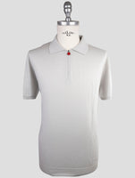 Kiton Gray Cotton Polo