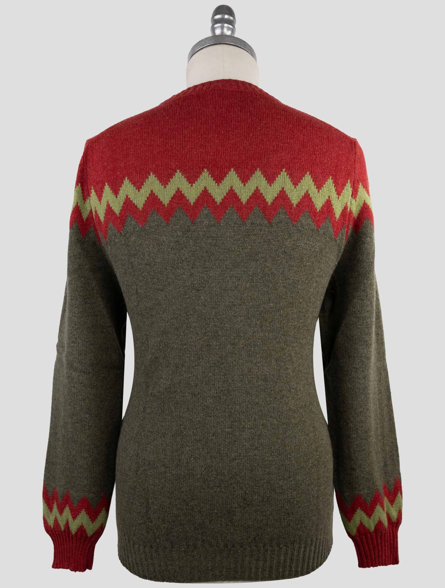 Kiton Multicolor Cashmere Sweater Crewneck
