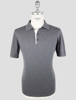 Kiton Gray Cotton Polo