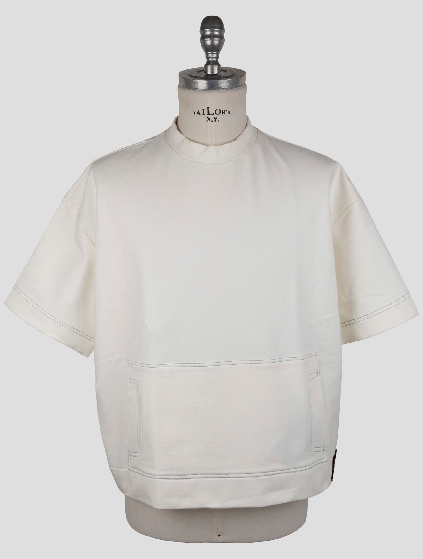 Kiton White Cotton Ea Special Edition Plus One T-Shirt