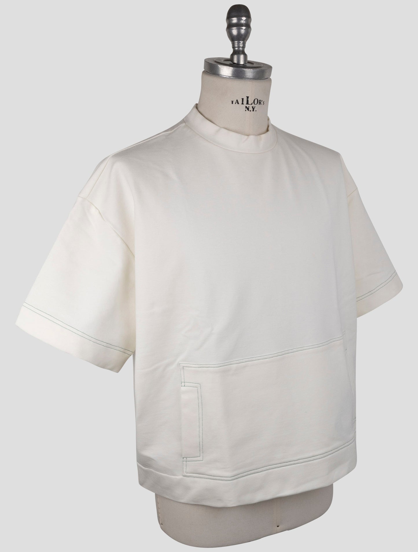 Kiton White Cotton Ea Special Edition Plus One T-Shirt
