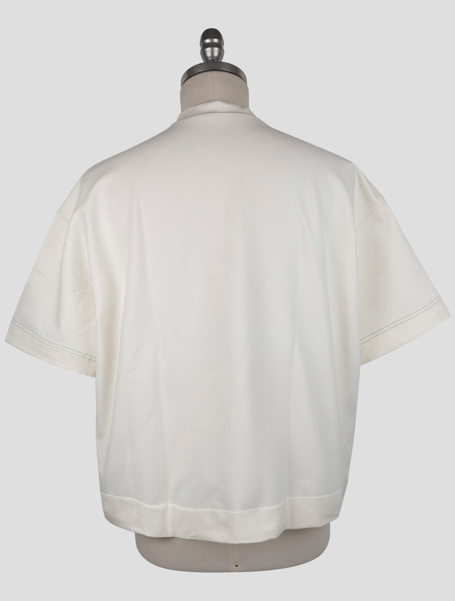 Kiton White Cotton Ea Special Edition Plus One T-Shirt
