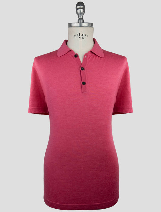 Kiton Knt Green Cotton Polo