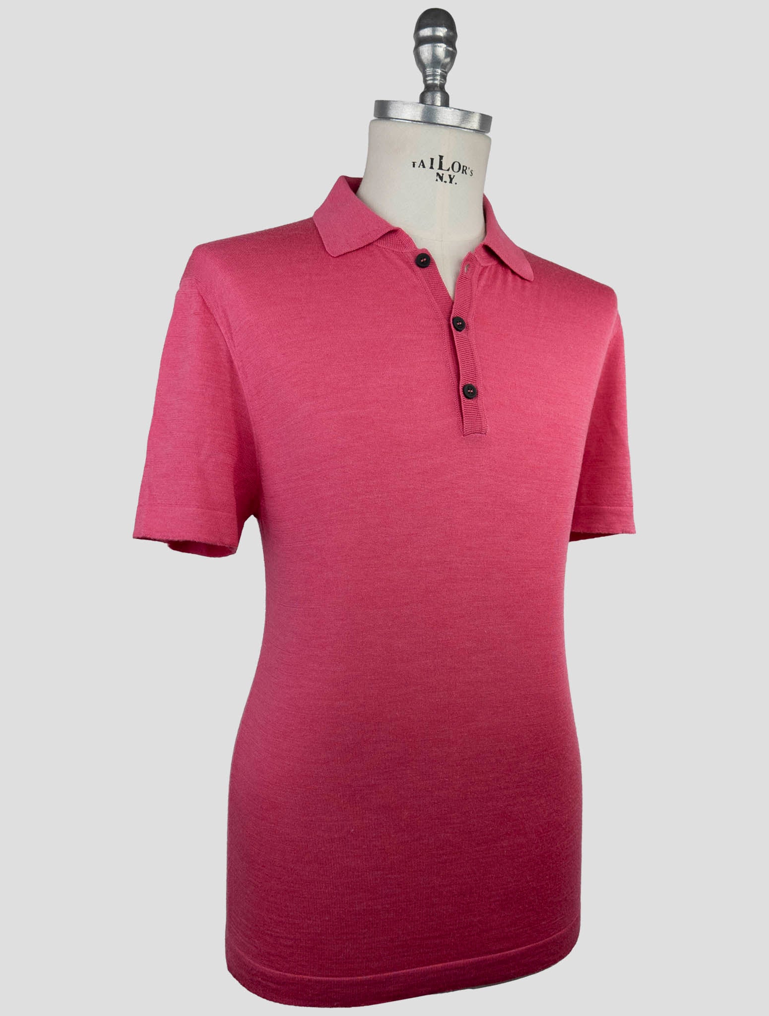 Kiton Knt Green Cotton Polo