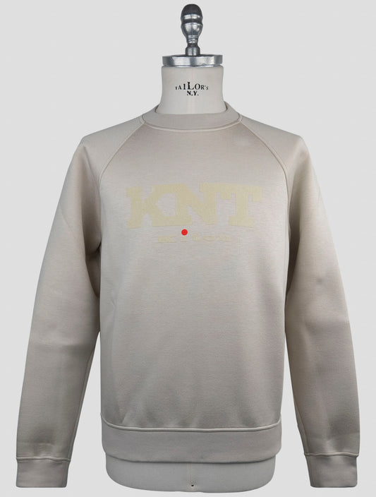 Kiton Knt Beige Viscose Ea Sweater Crewneck