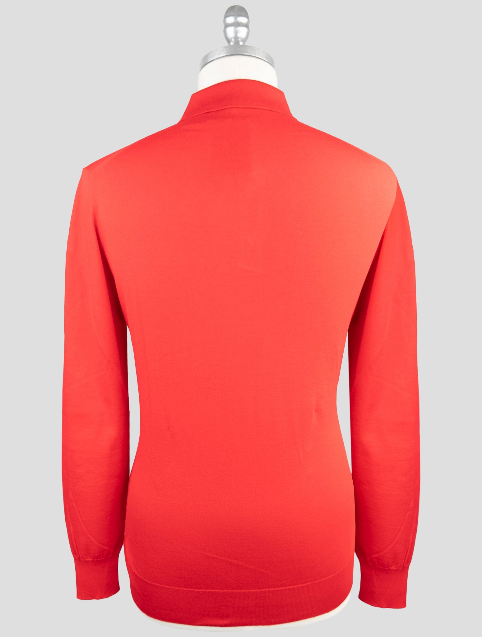 Kiiton Red Cotton Sweater Polo