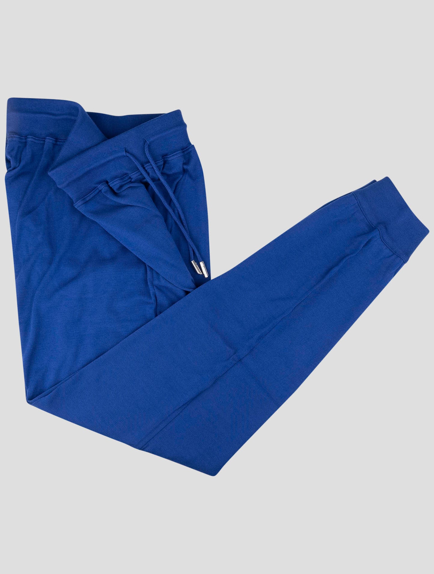 Kiton Blue Cotton Jogging Pants