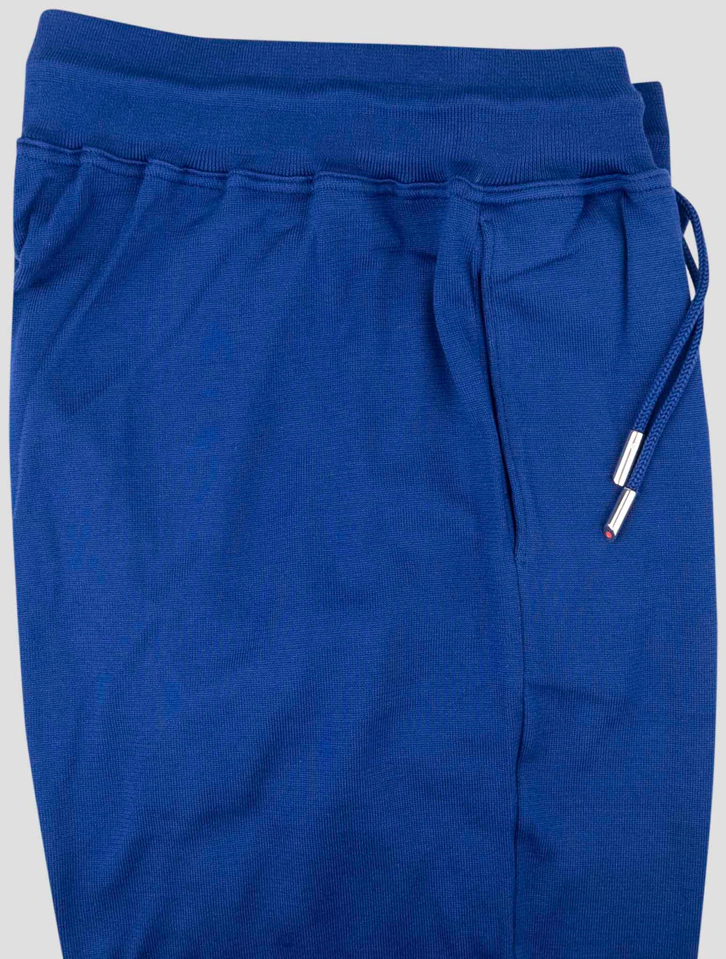 Kiton Blue Cotton Jogging Pants