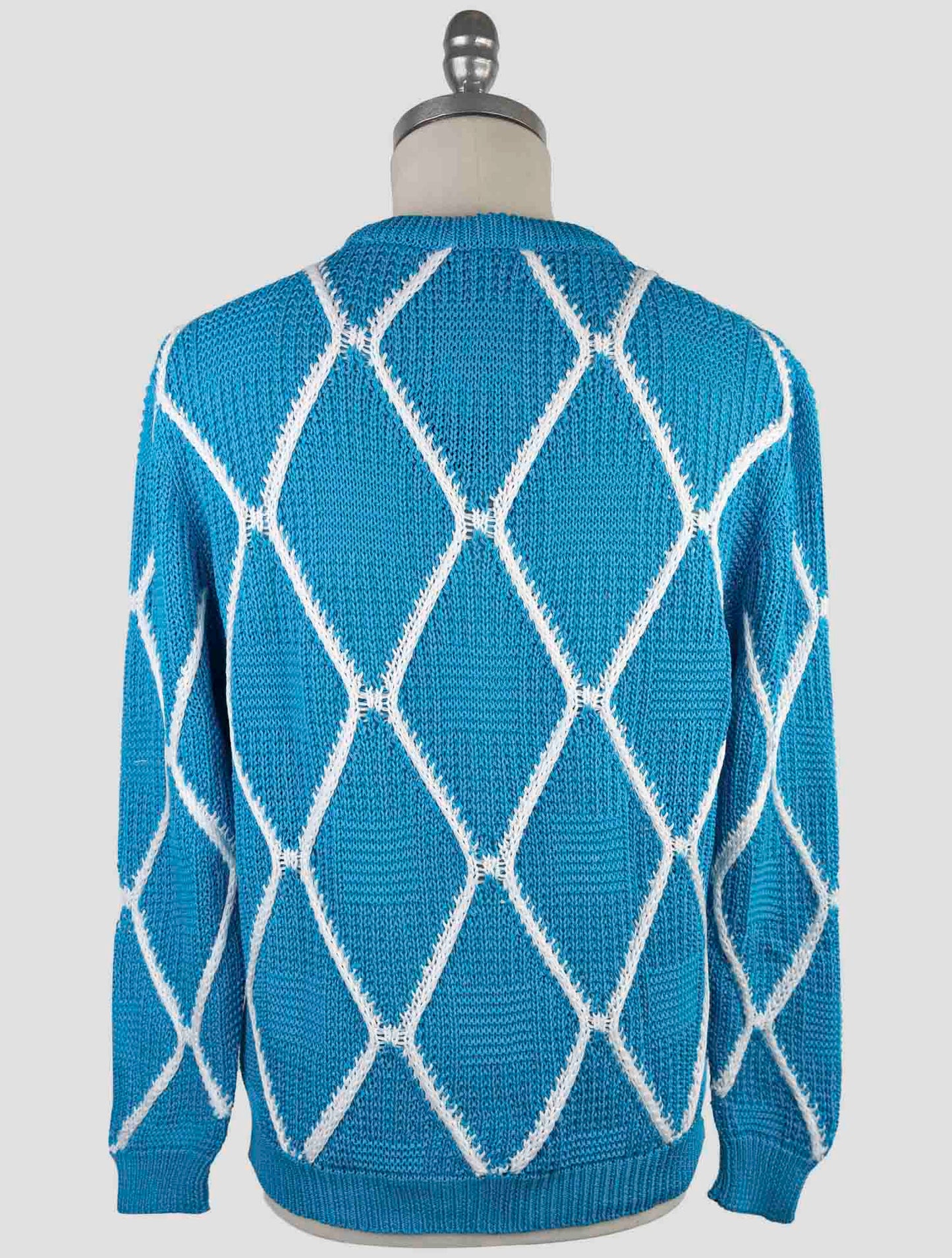 Kiton Light Blue Cotton Sweater Crewneck