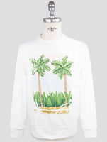 Kiton White Cotton Ea Sweater Crewneck