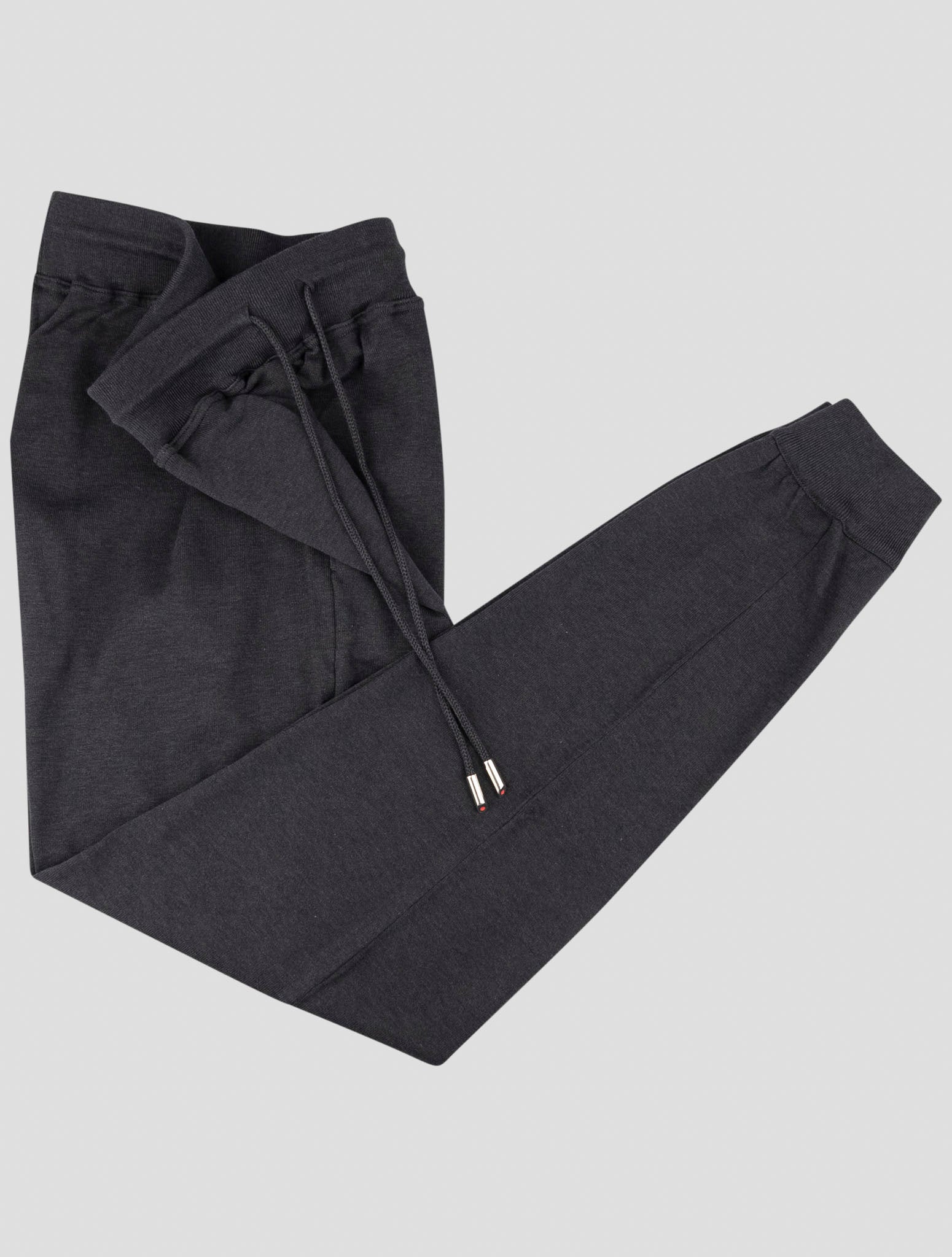 Kiton Blue Cotton Jogging Pants