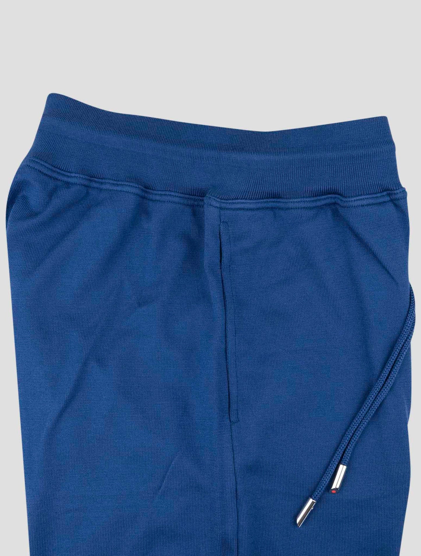 Kiton Blue Cotton Jogging Pants